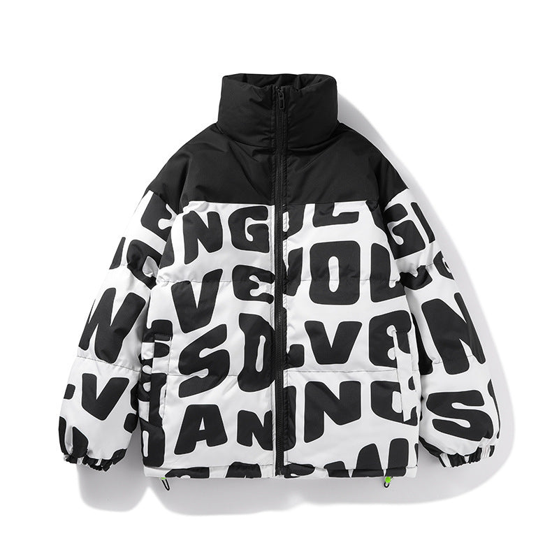 Men's Winter Cotton Dress Hooded Fake Two Warm Jackets - Bellarte Enchanté Men's Winter Cotton Dress Hooded Fake Two Warm Jackets